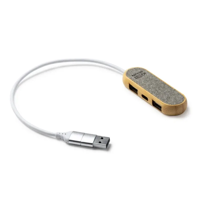 Puerto USB de Bambú y RPET Stamina Badoc 3039