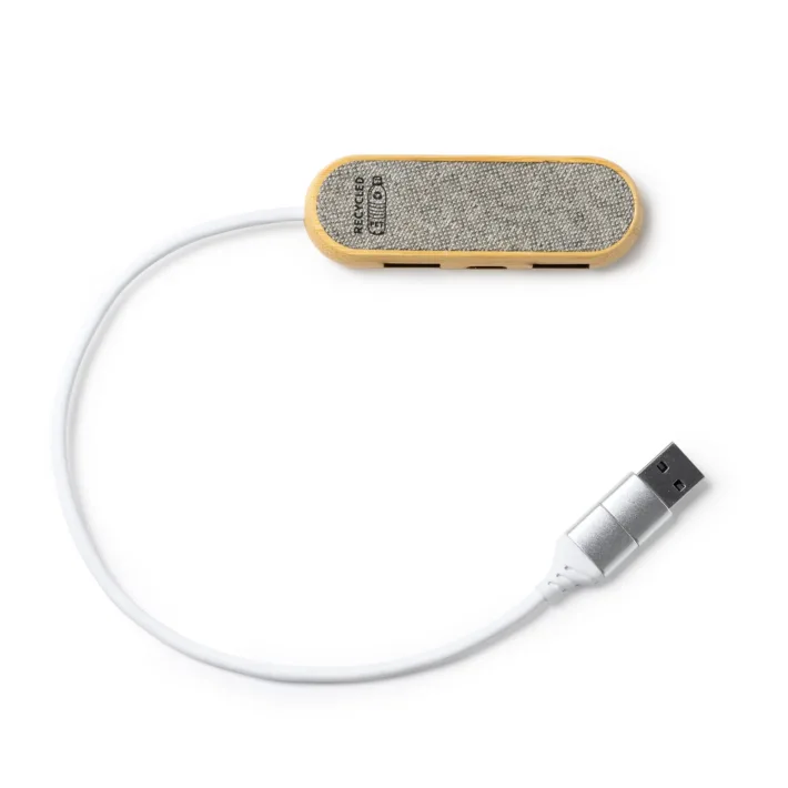 Puerto USB de Bambú y RPET Stamina Badoc 3039 - Imagen 5