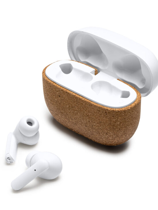 Auriculares Inalámbricos ABS Reciclado y Corcho Natural Stamina Folk 3045