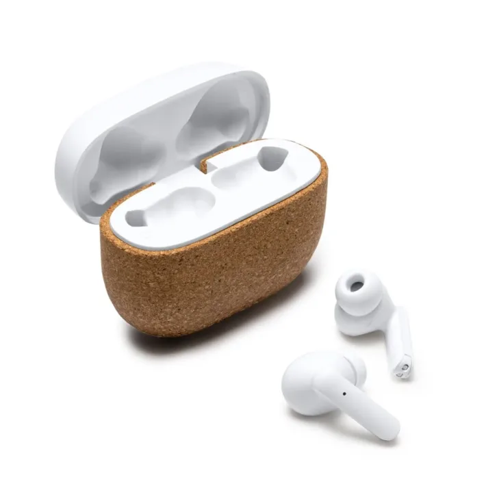 Auriculares Inalámbricos ABS Reciclado y Corcho Natural Stamina Folk 3045