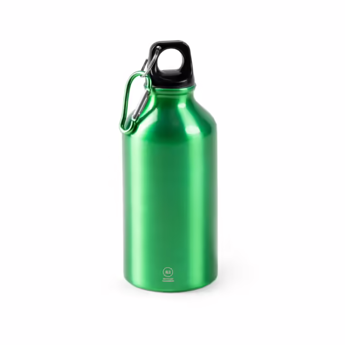 Bidón de Aluminio Reciclado con Mosquetón Stamina Renko 4214