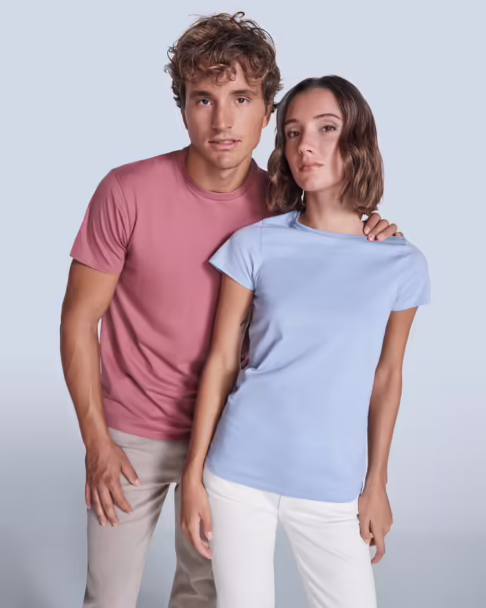 Camiseta Orgánica Roly Breda 6698 Hombre - Imagen 3