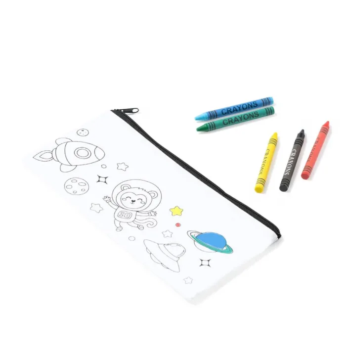 Estuche para Colorear con 5 Ceras de Colores Stamina Solaz Niño 7571