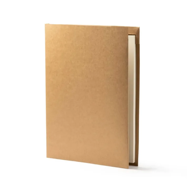 Carpeta de Cartón Reciclado Con Bloc de Notas y Bolígrafo Stamina Yasper 7980