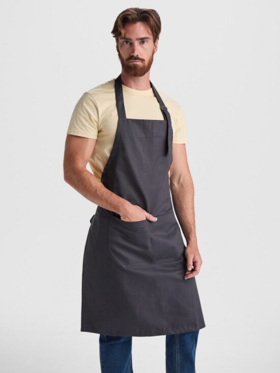 Delantal Reciclado con Bolsillos Roly Bost 9139
