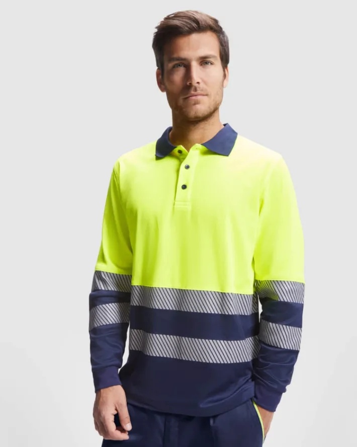 Polo Laboral Roly Atrio LS 9319 Hombre