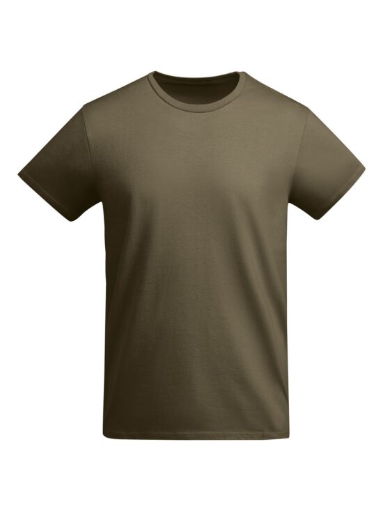 Camiseta Orgánica Roly Breda 6698 Hombre - VERDE MILITAR 15, L