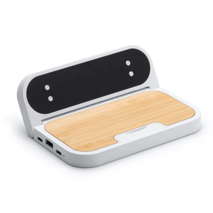Cargador Inalámbrico con Función de Reloj Stamina Senko 1083