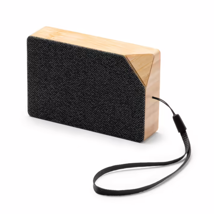 Altavoz de Bambú y RPET Stamina Yunker 1552