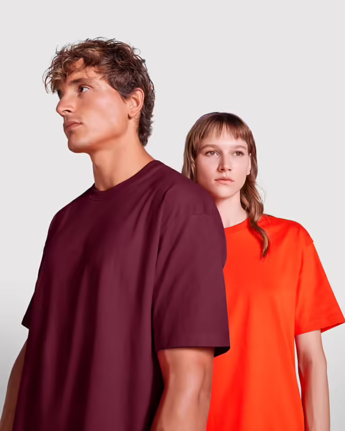 Camiseta Oversize Roy Bull 6560 Unisex - Imagen 2