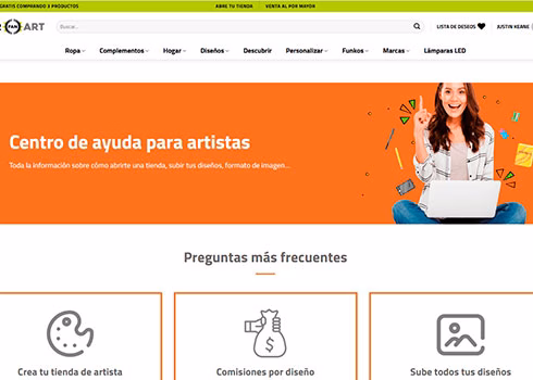 Tienda de artista