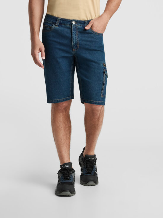 Bermuda Vaquera Laboral Roly Nivus 6703 Unisex