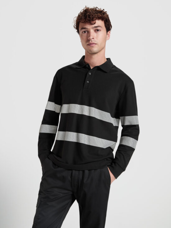Polo Visibilidad Aumentada Roly Foran L/S 9325 Hombre