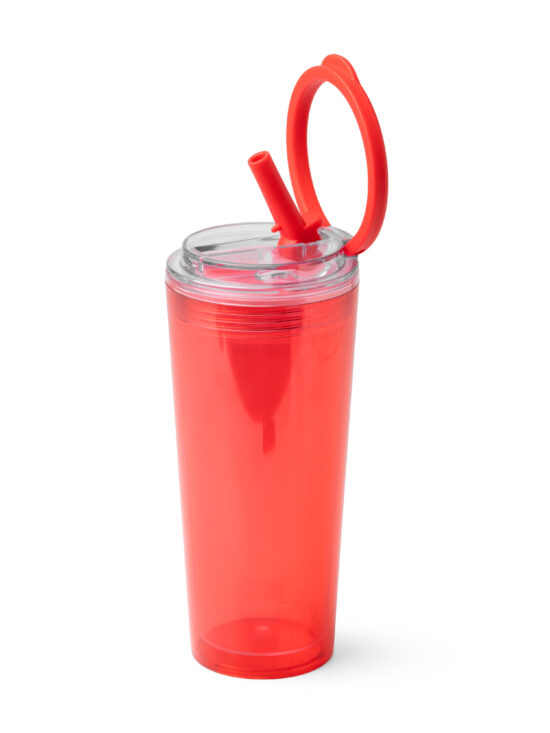 Vaso con Tapa y Pajita Stamina Grant 2149